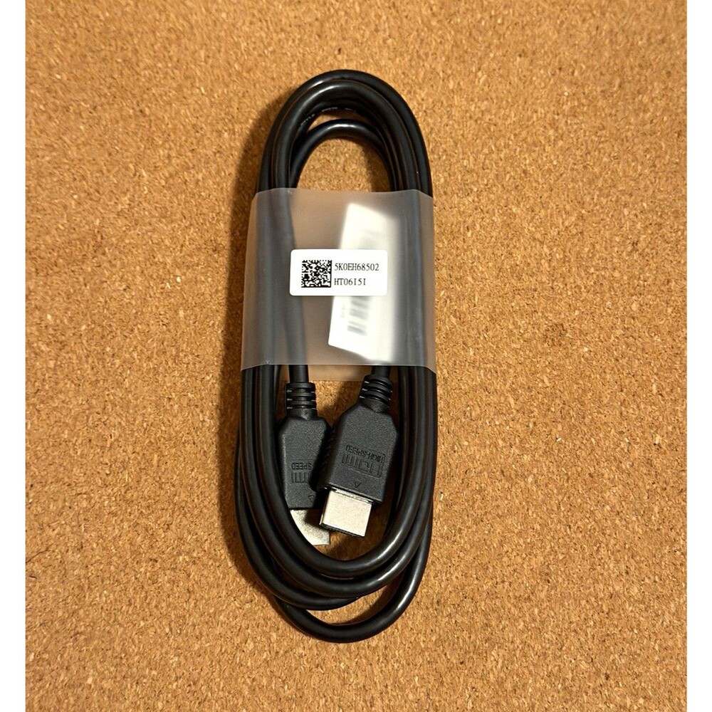 HDMI Cable HDMI Standard Male to HDMI Standard Male 6 ft Black 5K0EH68502